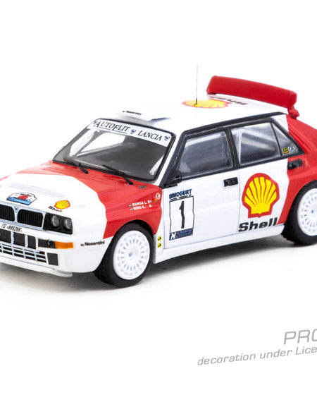 Tarmac Works 1/64 Lancia Delta HF Integrale Mogürt-Salgó Rallye 1993