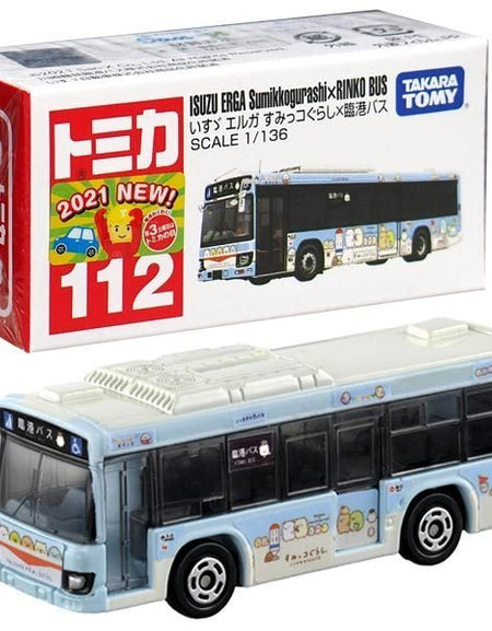 Takara Tomy Tomica Diecast Model Car No112 - Isuzu Isuzu Erga Rinko Sumikko Bus