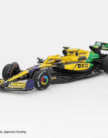 (Pre-order) MINI GT #1164 McLaren MCL38 #4 Lando Norris 2024 F1 2024 Monaco GP
