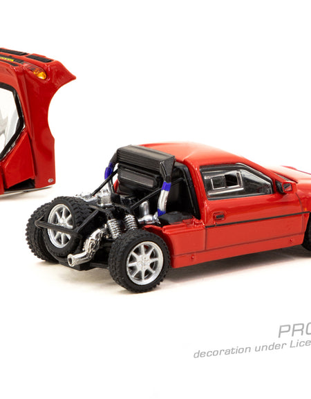 Tarmac Works 1/64 Ford RS200 Red Diecast Model Car