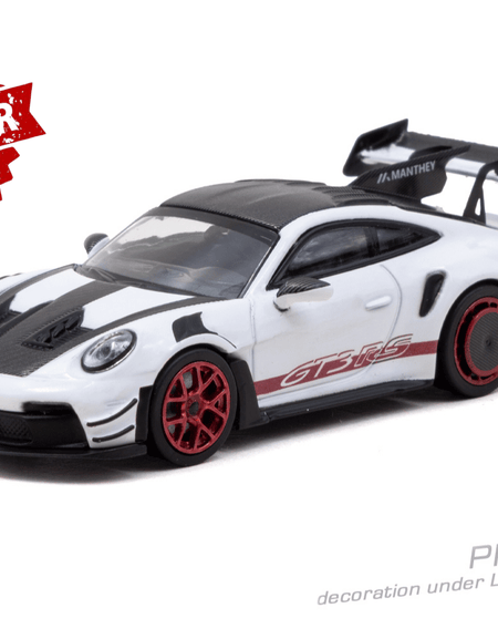 (Pre-order) Tarmac Works 1/64 Porsche GT3RS (992.1) MR White Red Tarmac Special