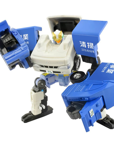 Takara Tomy Tomica Joblabor TJB07 Clean Braver Toyota Dyna Cleaning Truck