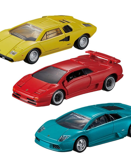 Takara Tomy Tomica Premium Lamborghini 3 MODELS Collection Diecast Model Cars