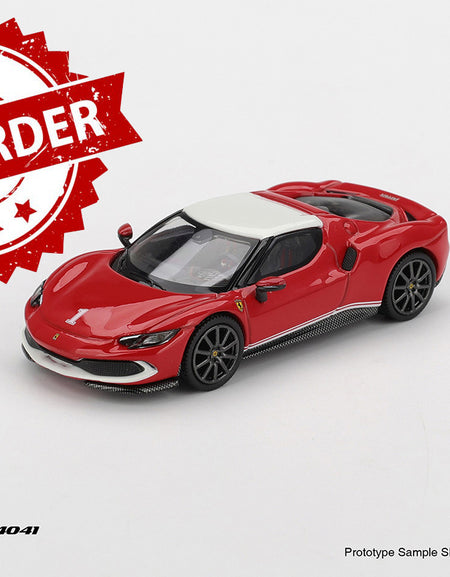 (Pre-order) BBR 1/64 Ferrari 296 GTB Asseto Fiorano F2004 Tribute livery Model