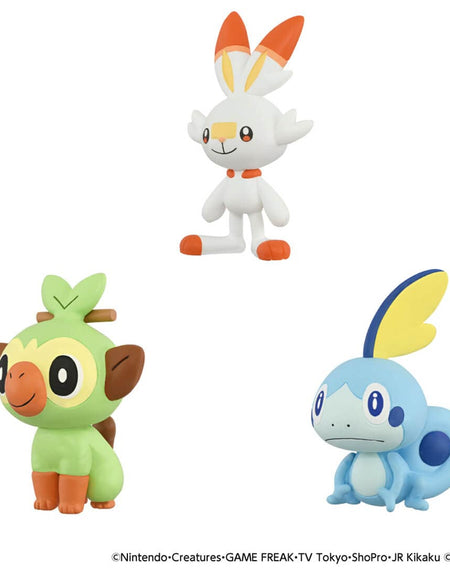 Takara Tomy Pokemon 30th Anniversary Monster Collection Set for Journey Galar
