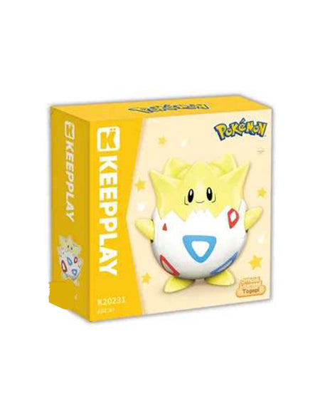 Qman Keeppley Pokemon Togepi Roundy Kuppy Building Blocks Set Toy Packs