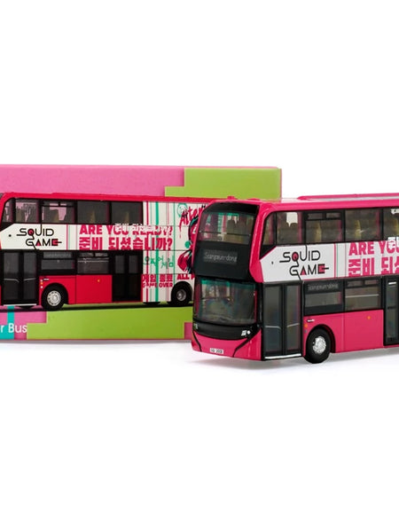 Tiny City 1/110 Die-cast Model Car - Enviro500EV Electric Bus (Squid Game S2)