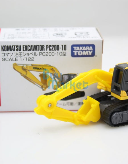 Takara Tomy Tomica #9 Komatsu Excavator PC200-10 1/122 Diecast Toy Car Japan