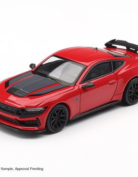(Pre-order) MINI GT #1220 Ford Mustang Dark Horse Race Red RHD Diecast Model Car