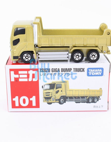Takara Tomy Tomica #101 Isuzu Giga Dump Truck 8CM Diecast Toy Car Japan