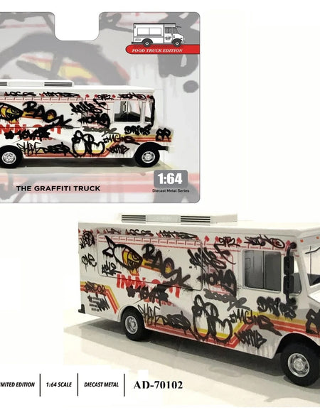 American Diorama 1:64 Food Truck series – Graffiti Style Model Car