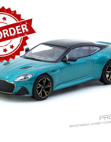 (Pre-order) Tarmac Works 1/64 Aston Martin DBS Superleggera Green Diecast Model