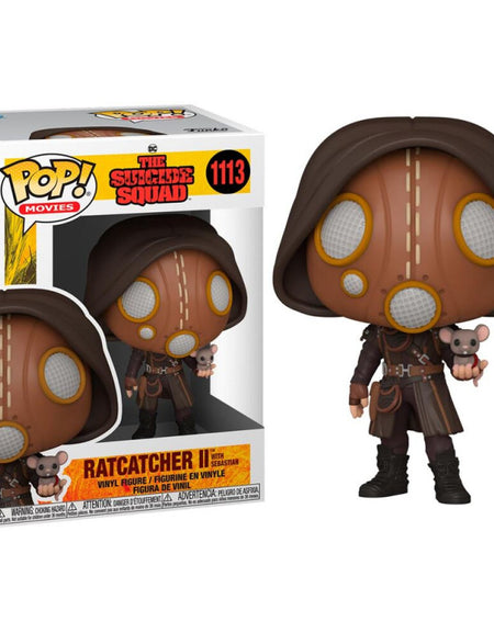 Funko POP Movies #1113: The Suicide Squad: Ratcatcher II w/Sebastian Figure