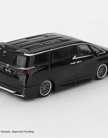 MINI GT #1179 Toyota Alphard 40 KUHL Black LHD Diecast Model Car