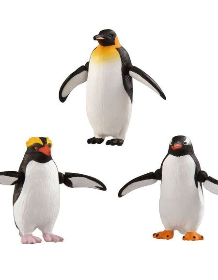 Takara Tomy Ania AL-36 Penguin Set Floating Ver Animal Figure Toy 3-Pack