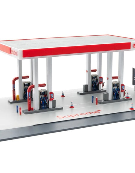 Tiny City Hong Kong Bd30 1/64 ESSO Gas Station Petrol Model Diorama