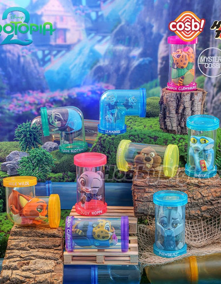 Hot Toys Disney Zootopia 2 Cosbi Collection Full Set of 8 Figures
