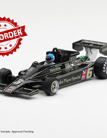 (Pre-order) Mini GT #1374 Lotus 78 #6 Ronnie Peterson 1978 S. African GP Winner