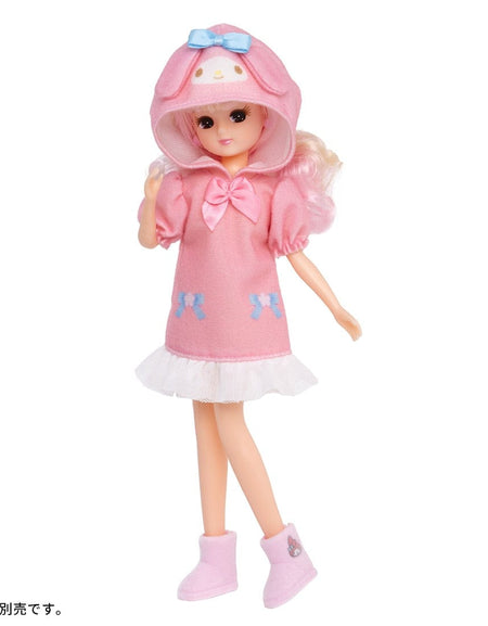 Takara Tomy Licca-chan My Melody Roomwear - Loungewear and Slipper (NO DOLL)