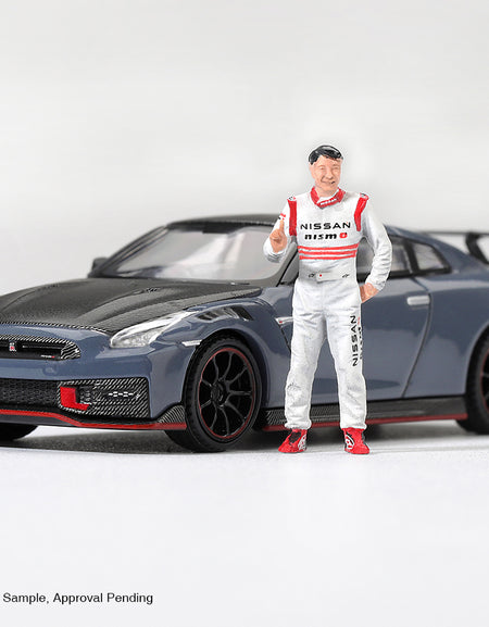 (Pre-order) Mini GT #1333 Nissan GT-R Nismo 2024 Tsukuba W/ Matsuda Figure RHD