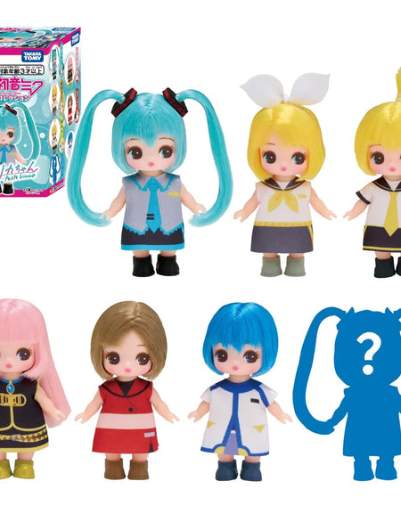 Takara Tomy Petit Licca-chan Licca Hatsune Miku Collection Dolls (Full set of 6)