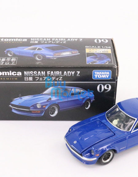 Takara Tomy Tomica Premium No. 09 Nissan Fairlay Z Package Diecast Car Toy