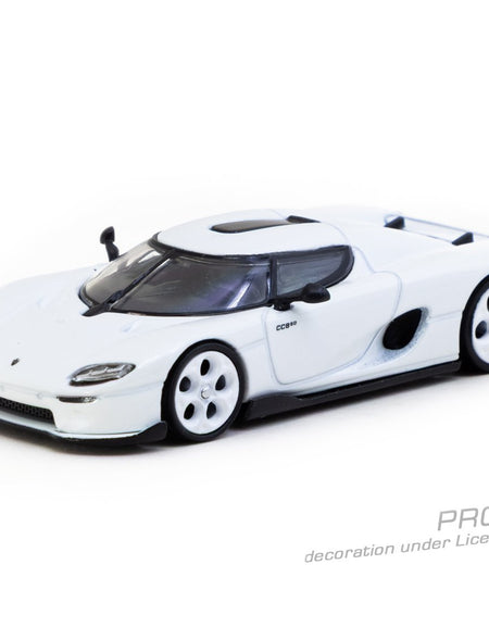 Tarmac Works 1:64 Koenigsegg CC850 White Die-cast Model Car