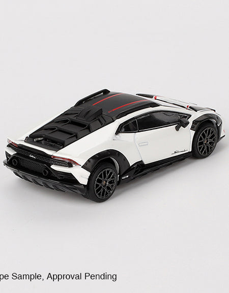 Mini GT #763 1/64 Lamborghini Huracan Sterrato Bianco Asopo (RHD)