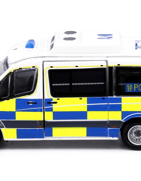 Tiny City 172 Die-cast Model Car - Mercedes-Benz Sprinter Police Traffic(AM7521)