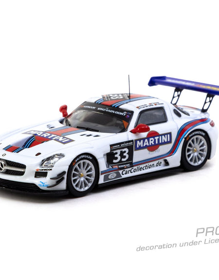 (Pre-order)Tarmac Works 1/64 Mercedes-Benz SLS AMG GT3 12h Zandvoort 2014 Winner