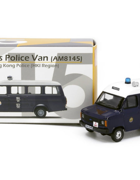 Tiny City Hong Kong 15 Die-cast Model Car - 1980's Police (with single speaker)