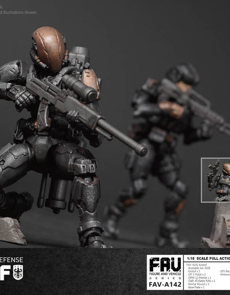 Toys Alliance 1/18 Acid Rain FAV-A142 Kristof Action Figure