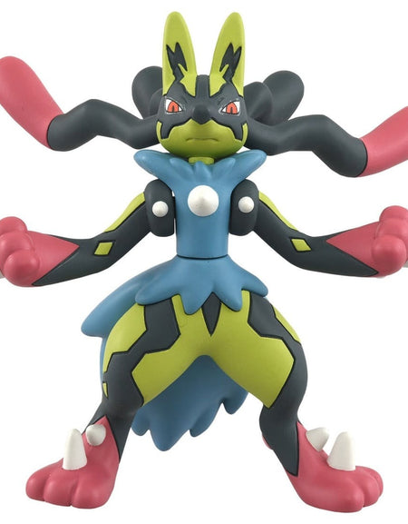 Takara Tomy Pokemon Monster Collection Yellow Mega Lucario Mini Figure