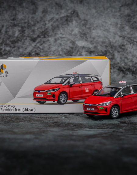 Tiny City PTV21 Die-cast Model Car - e6 Electric Taxi (Urban) Hong Kong