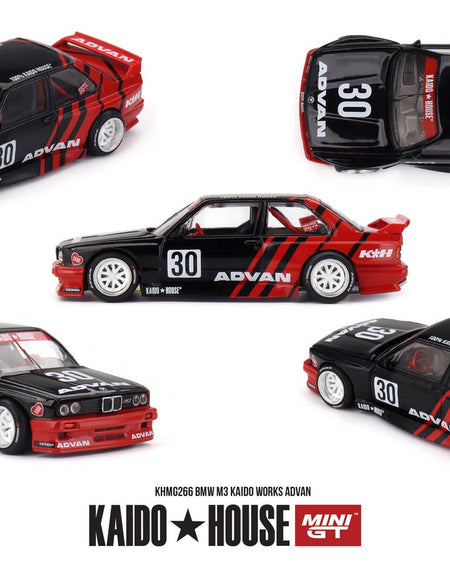 (Pre-order) Kaido House X Mini GT BMW M3 Kaido Works ADVAN #KHMG266