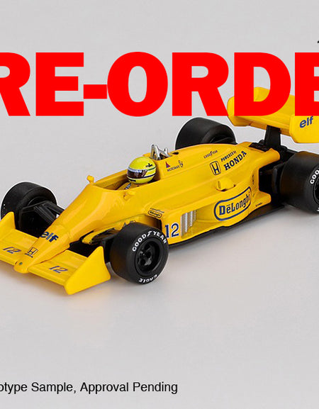 (Pre-order) MINI GT #1088 Lotus 99T 12 Ayrton Senna 1987 Monaco GrandPrix Winner