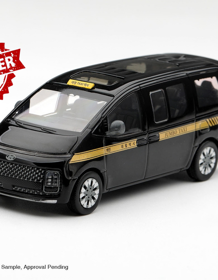 (Pre-order) Mini GT #1384 Hyundai Staria TAXI Diecast Model Car