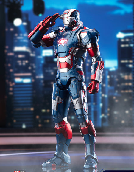 ZD Toys Marvel Avengers 1/10 Iron Patriot Action Figure