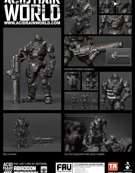 Acid Rain x Toy Alliance FAV-A137 Abaddon Immortal Figure Set