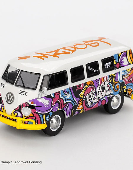 (Pre-order) MINI GT #1191 Volkswagen T1 Microbus Mizu Design LHD Diecast Model