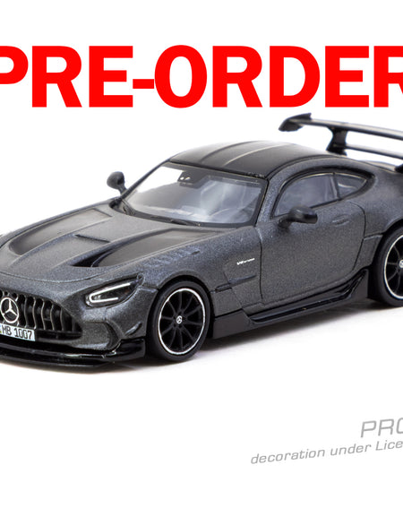 (Pre-order) Tarmac Works 1/64 Mercedes-Benz AMG GT Black Series Grey Model Car