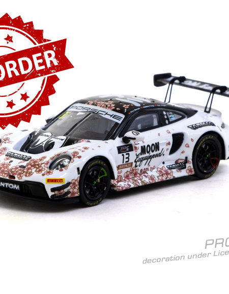 (Pre-order)Tarmac Works 1/64 Porsche 911 GT3 R Suzuka 1000km 2025 Phantom Global