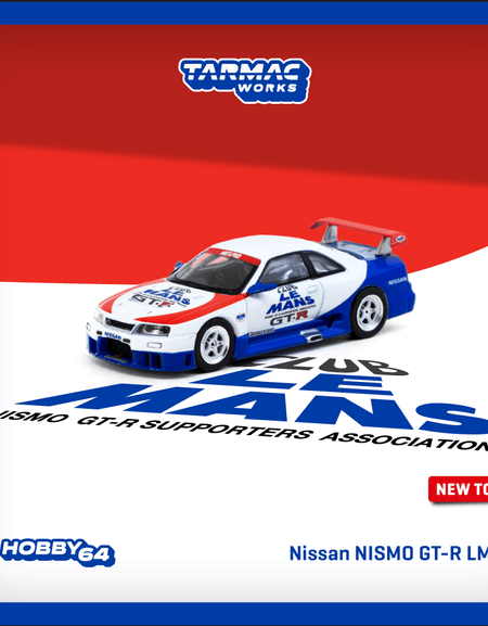 Tarmac Works 1/64 Nissan NISMO GT-R LM Test Car Diecast Model