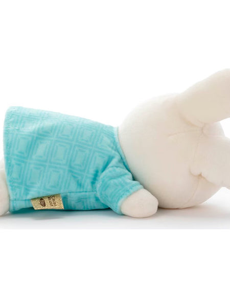 Takara Tomy Arts Miffy Plush Bruna Cacao Bruna Sleeping San Dan Mint Size S
