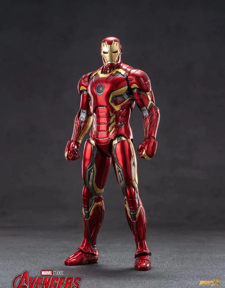 ZD Toys Marvel Avengers 1/10 Iron Man MK45 Action Figure Set