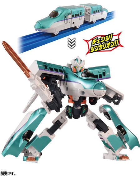Takara Tomy Shinkansen Transforming Robot SGX05 Shinkalion H5 Hayabusa