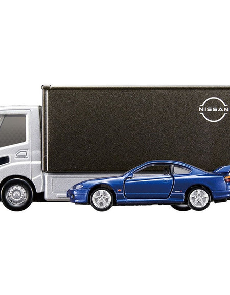 Takara Tomy Tomica Die-cast Car Premium Transporter Nissan Silvia (S15)