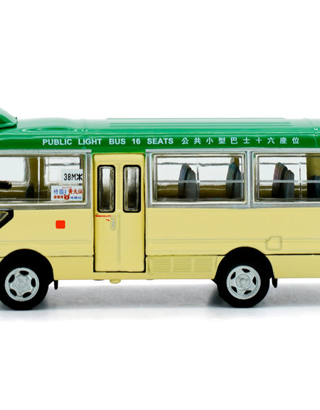 Tiny City 25 Die-cast Model Car - Toyota Coaster Green Mini Bus (NM1628)