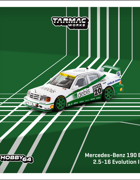 Tarmac Works 1:64 Mercedes-Benz 190 E 2.5-16 Evolution II DTM 1991