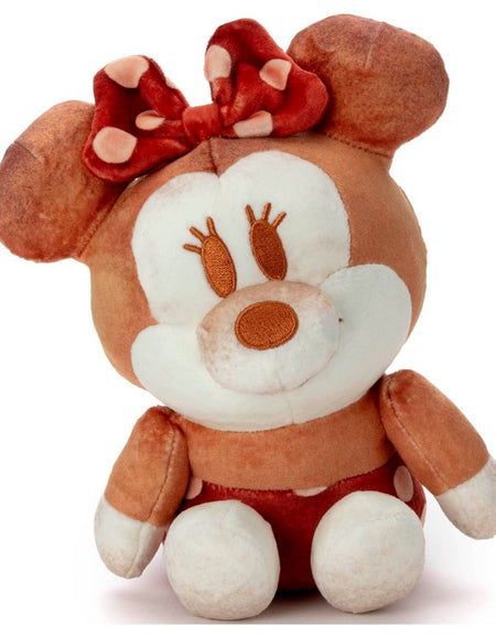 Takara Tomy ARTS Disney Soft Plush Nui Bread Style S Size Sitting Minnie Mouse